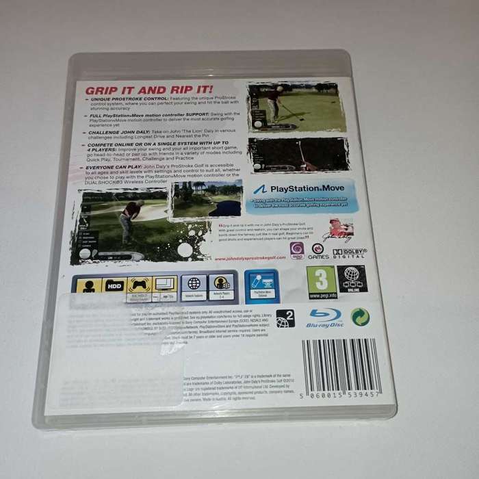 John Daly`s ProStroke Golf [PS3]  **CIB**